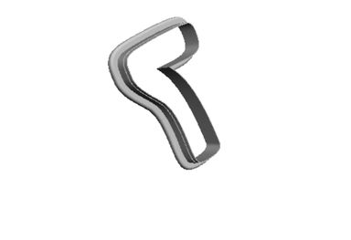 Letter 7 Cookie Cutter                