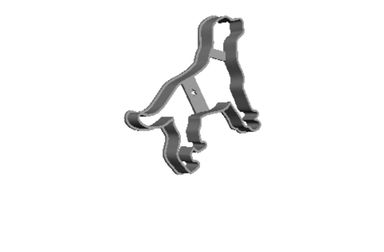 Labrador outline Cookie Cutter         