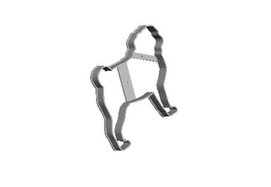 Pug outline Cookie Cutter         