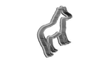 Zebra 1 Cookie Cutter           