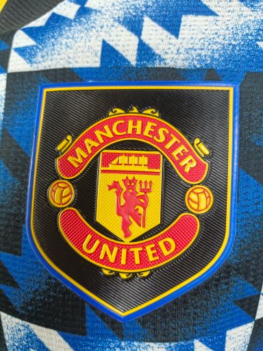 Manchester United 2025/26 Travel Shirt 6 (Blue / White / Black)