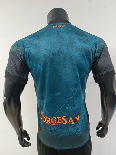 Napoli 2025/26 Halloween Shirt (Blue / Black / Orange)