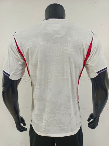 England 2026 World Cup Home Shirt (White / Navy / Red)