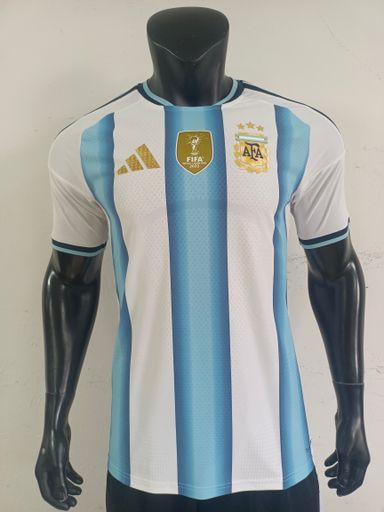 Argentina 2026 World Cup Home Shirt (White / Sky blue / Black)