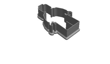 Lego outline 2 Cookie Cutter           