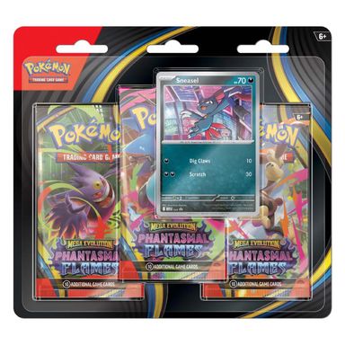 Mega Evolution - Phantasmal Flames 3-Pack Blister - Sneasel