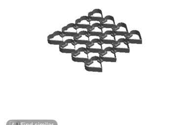 Muli cutter 12 Harts Cookie Cutter   