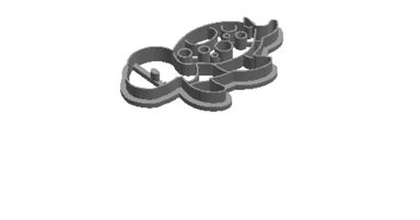Sea Turtle 1 Cookie Cutter     