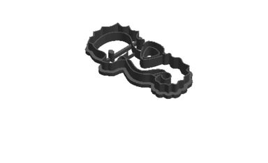 Sea Horse 1 Cookie Cutter      