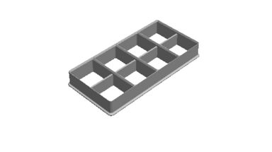 Domino 4 Cookie Cutter      