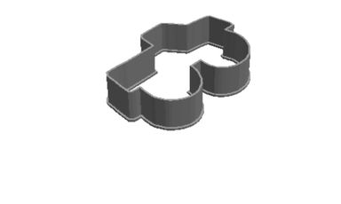 Monster Truck Outline Cookie Cutter          