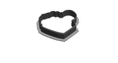 Cacao Mug outline Cookie Cutter    