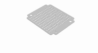 Lightning Bolt Sprinkle Stensil Cookie Cutter   