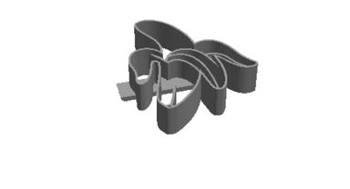 Banana 1 Cookie Cutter     