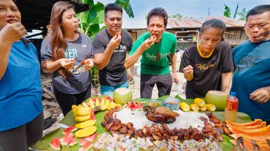 Goofy Island Feast — Boodle Fight
