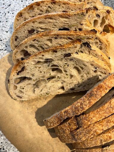 Kalamata Olive & Rosemary Sourdough