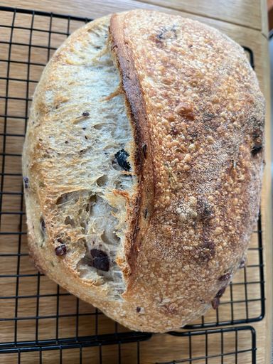 Kalamata Olive & Rosemary Sourdough