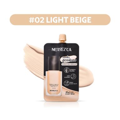 Merrezca Perfect matte SPF50+ รองพื้นแมตท์✨💦 