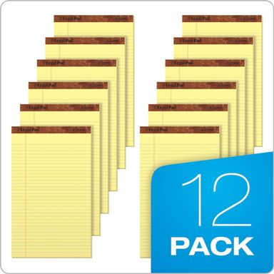 Writing pads 12Pk 8.5x14 50sheet