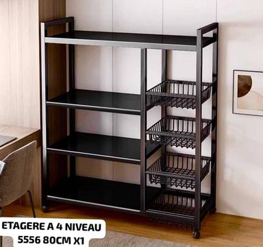 Étagères 4niveaux