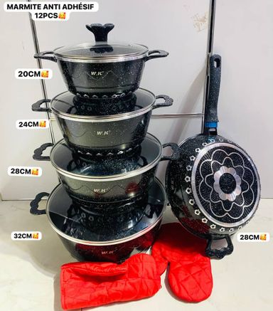 Marmites antiadhésive