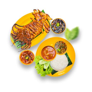 SET SOTONG BAKAR 1 EKOR