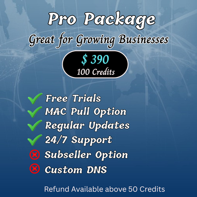Pro Package , Great for Growing Businesses