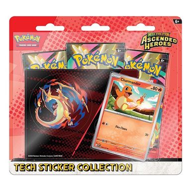 Mega Evolution Ascended Heroes Tech Sticker Collection - Charmander 