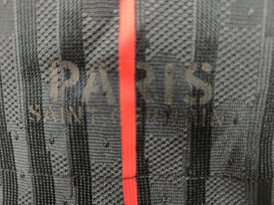 PSG 2025/26 Fourth Shirt (Black / Red)