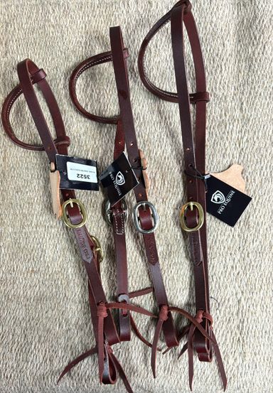 Cabezal de cuero Sencillo/1 Hebilla 