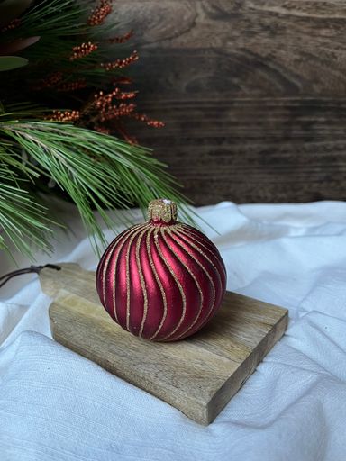 VELA BOLA DE NAVIDAD