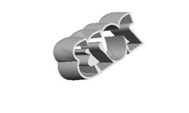 New Year 1 outline Cookie Cutter         