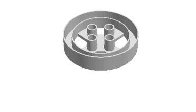 Button outline Cookie Cutter        