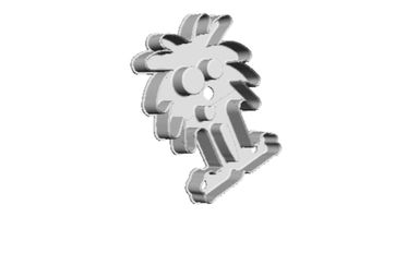 Wacky Monster 13 outline Cookie Cutter       