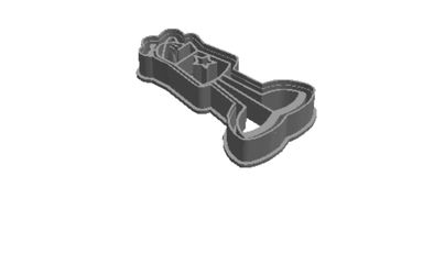 Homestar Runner 2 outline Cookie Cutter      