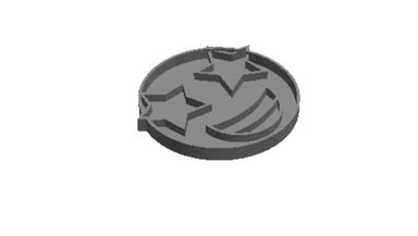 Emoji 1 Cookie Cutter                    