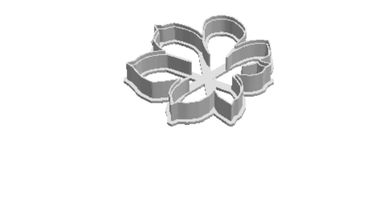 Leafe 4 outline Cookie Cutter                    