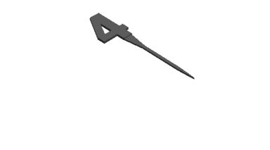 4 cake topper outline Cookie Cutter          