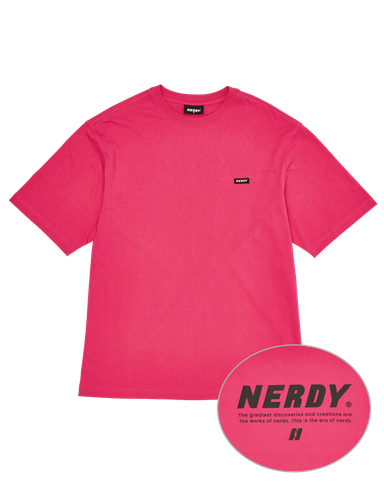 Nerdy Back Logo - Pink