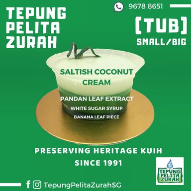 🔸 50pcs Small Tub Tepung Pelita