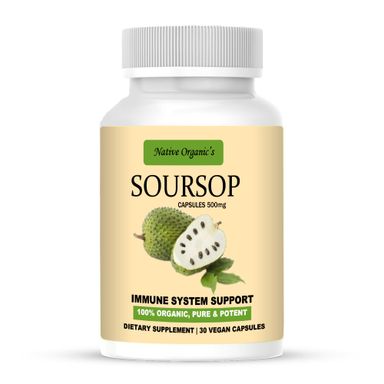 Soursop Vegan Capsules 500mg