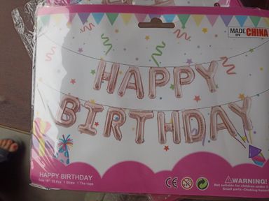 Birthday Foil Balloon 