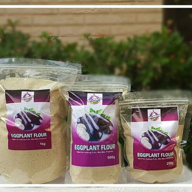 Eggplant flour