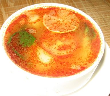 Tomyum Soup - Seafood  汤姆百胜 -  海鲜   ( Regular or Large)