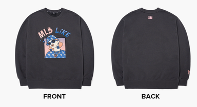 LIKE Cartoon Overfit Sweater - C60