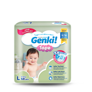 GENKI! TAPE MEGA L58 x 3