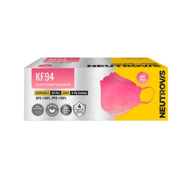 [PREORDER] Neutrovis 4-Ply KF94 Masks 20pc/Box