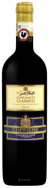 Coppiere Chianti Classico DOCG. Original $78. 30% Discount!