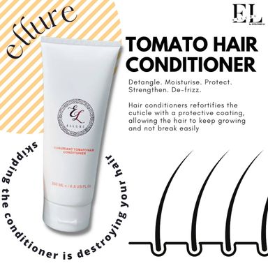 🍅ELLURE LUXURIANT TOMATO HAIR CONDITIONER / SHAMPOO🍅