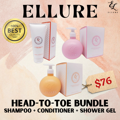🔥𝐇𝐈𝐆𝐇 𝐃𝐄𝐌𝐀𝐍𝐃!🔥 𝐄𝐋𝐋𝐔𝐑𝐄 𝐇𝐀𝐈𝐑 & 𝐁𝐎𝐃𝐘 𝐂𝐀𝐑𝐄 𝐒𝐄𝐑𝐈𝐄𝐒 🍅SHAMPOO / CONDITIONER / SHOWERGEL🍅